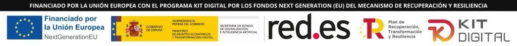 Financiado por la Unión Europea. Programa Kit Digital, fondos NextGenerationEU, Plan de Recuperación, Transformación y Resiliencia, red.es.